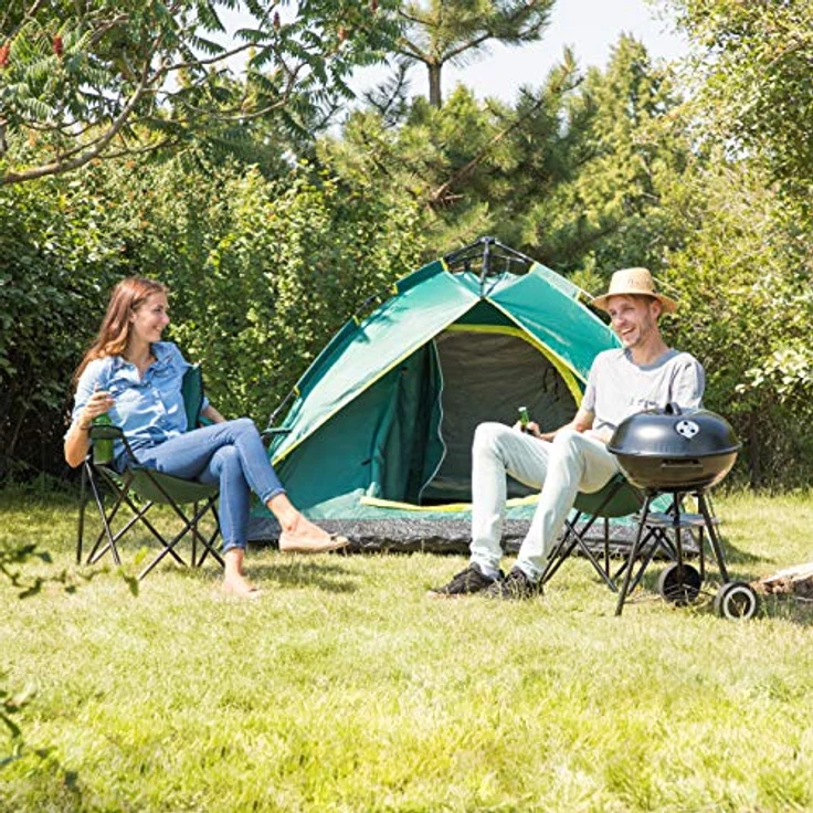 Relaxdays Zeltnagel 20er Set, Heringe Camping, Erdanker 22cm, Stahl, silber – Bild 5