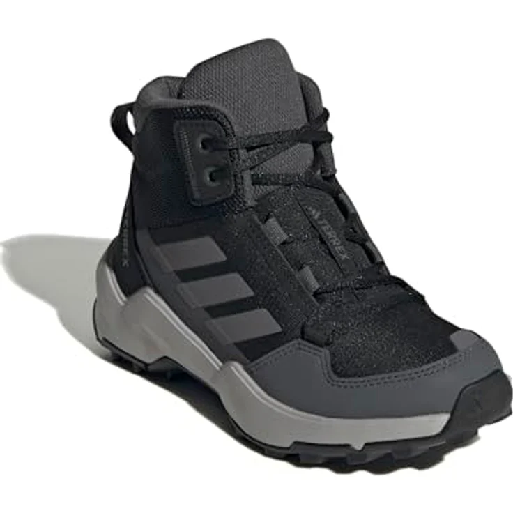 adidas TERREX TERREX AX4R MID Wanderschuh, Kinder, halbhoch, mit griffiger Traxion Außensohle, recycelte Materialien – Bild 3