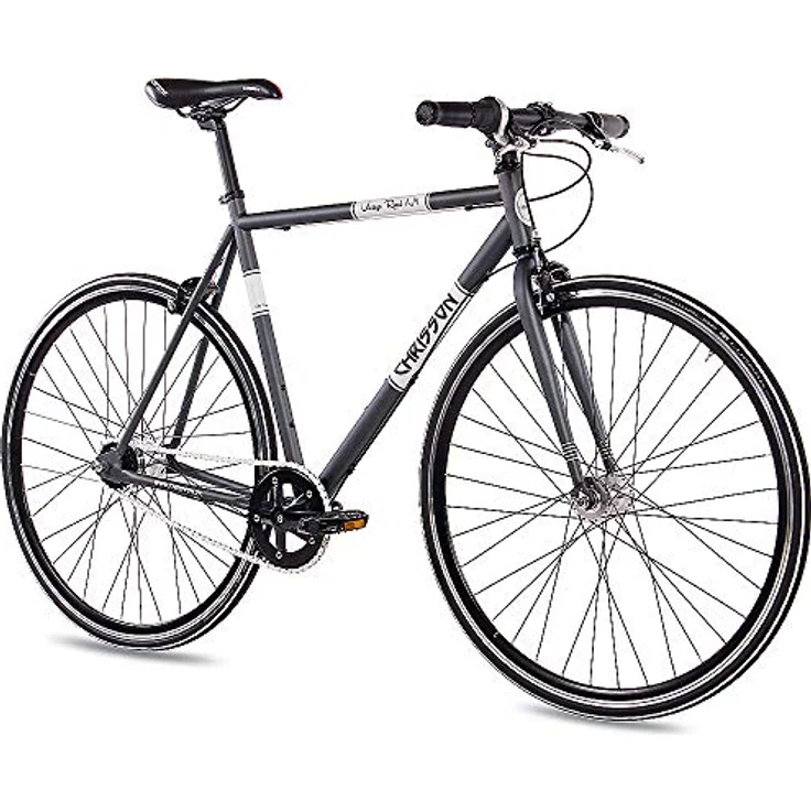 Chrisson Vintage Road N7, 28 Zoll Urbanbike mit 7G Shimano Nexus, grau matt, 59 cm – Bild 1