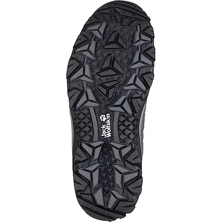 Jack Wolfskin VOJO 3 TEXAPORE MID W, Wasserdichte Wanderschuhe mit guter Knöchelunterstützung, schwarz – Bild 4