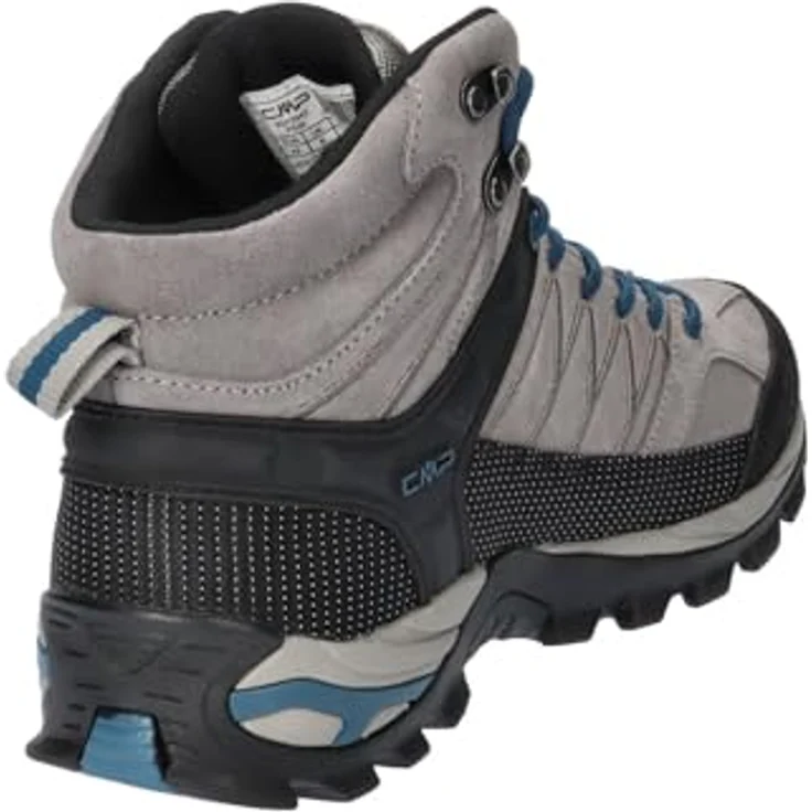 Campagnolo CMP Rigel Mid, Wanderschuhe Herren, grau, Größe 44, Leder/Textil, Schnürer – Bild 6