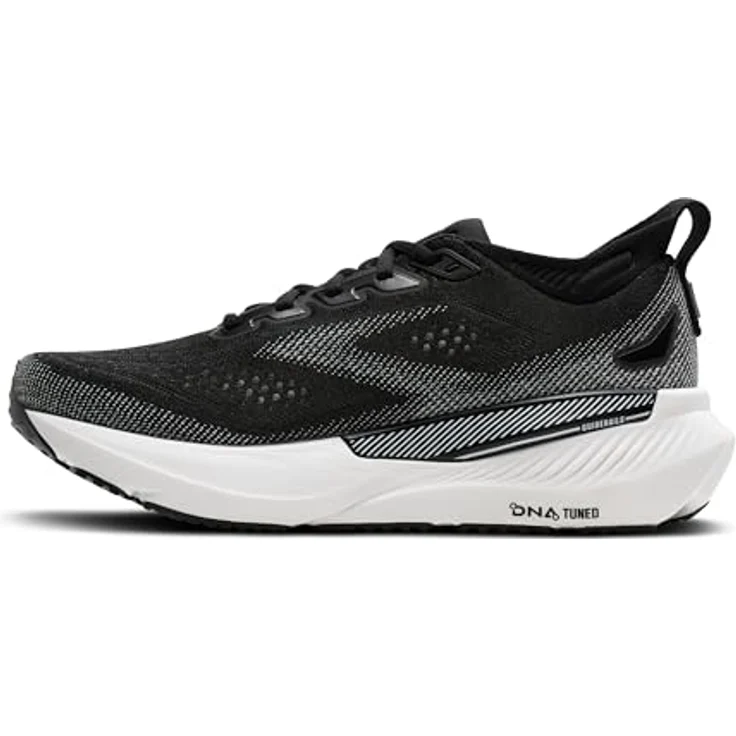Brooks Glycerin GTS 23, Laufschuhe mit strukturierter Unterstützung und atmungsaktivem Obermaterial, Schwarz/Grau/Weiß, Größe 46.5 – Bild 5