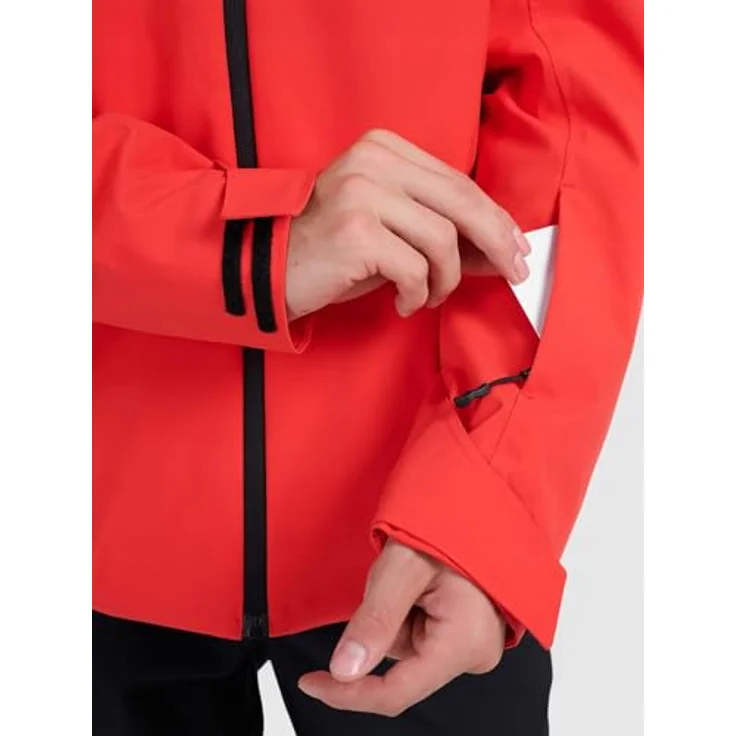 4F Skijacke K2609, Rote Herren-Skijacke Größe M – Bild 7