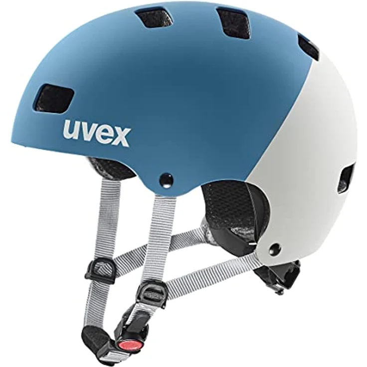 Uvex kid 3 cc dark cyan - rhino mat 51-55 cm – Bild 2