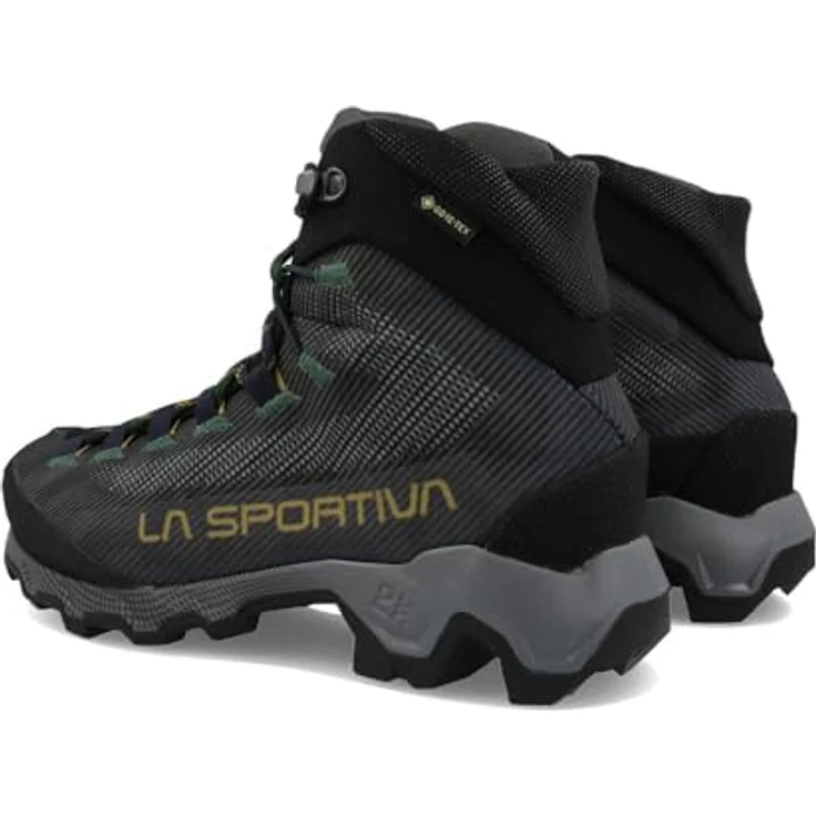 Naturzeit Reiseverlag Aequilibrium Hike GTX Men 45,5 Wanderschuhe mit GORE-TEX®-Membran, rutschhemmender Vibram®-Laufsohle, Farbe carbon jungle – Bild 8