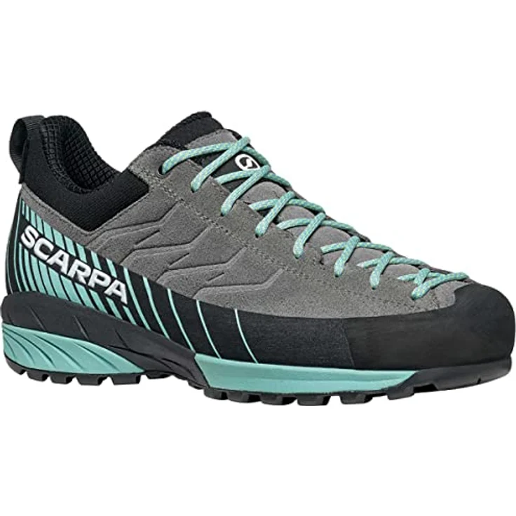 Scarpa Women's Mescalito GTX, Damen Wanderschuhe, wasserdicht und atmungsaktiv, Veloursleder, grau, Größe 37.5 – Bild 2