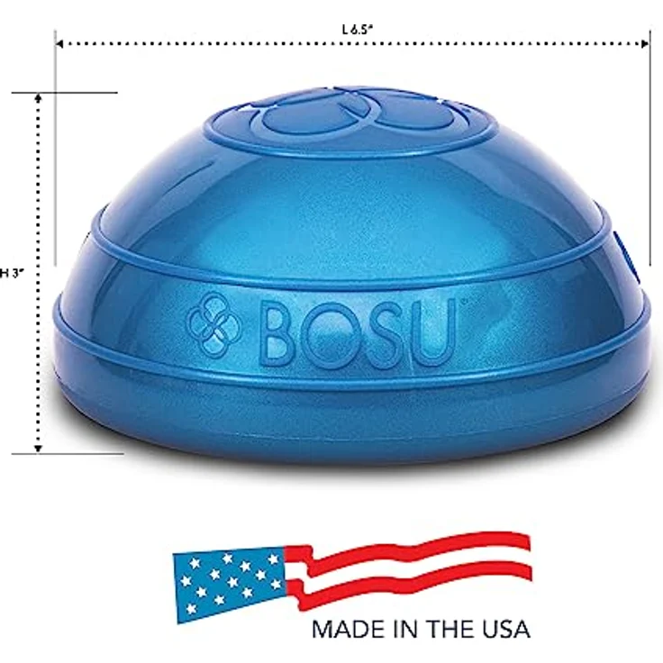 Bosu Balance-Ball Balance Pods, 4er-Pack, Ganzkörpertraining, Schwarz – Bild 4