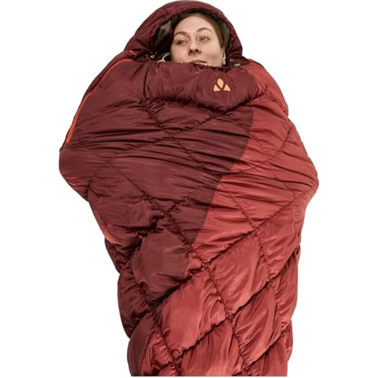 VAUDE Meglis 300 Syn, leichter Kunstfaserschlafsack mit Mumienschnitt und innovativer Stretch-Konstruktion für optimale Bewegungsfreiheit – Bild 2