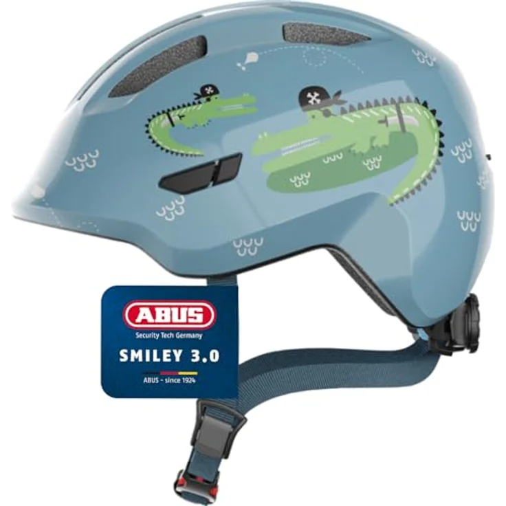 ABUS Smiley 3. 0 | M | Blue Croco – Bild 2