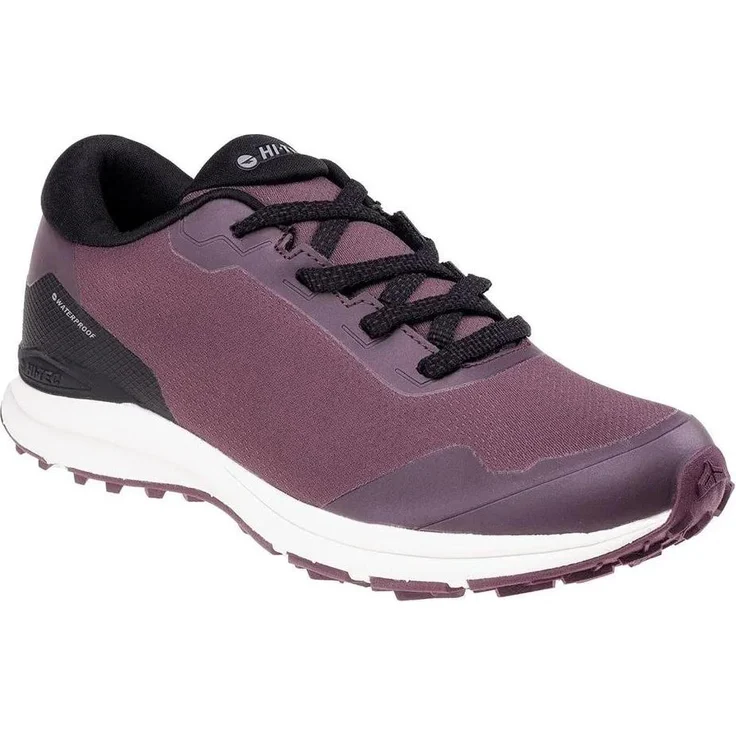 Hi-Tec Benard Wanderschuhe für Damen, wasserdicht, dämpfende EVA-Sohle, verstärkter Zehenbereich, Veilchen, Größe 38 EU