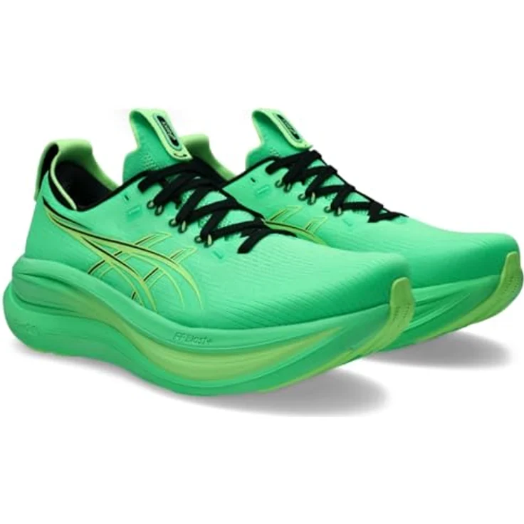 Asics GEL-NIMBUS 28, Laufschuhe für Herren mit GEL™-Technologie und atmungsaktivem Obermaterial, Grün – Bild 2