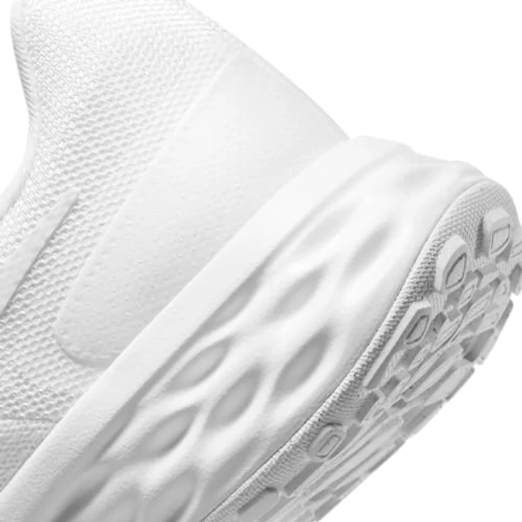 Nike Revolution 6 Next Nature, Laufschuhe aus Synthetik mit maximalem Komfort, weiß, Größe 45 Normal – Bild 6