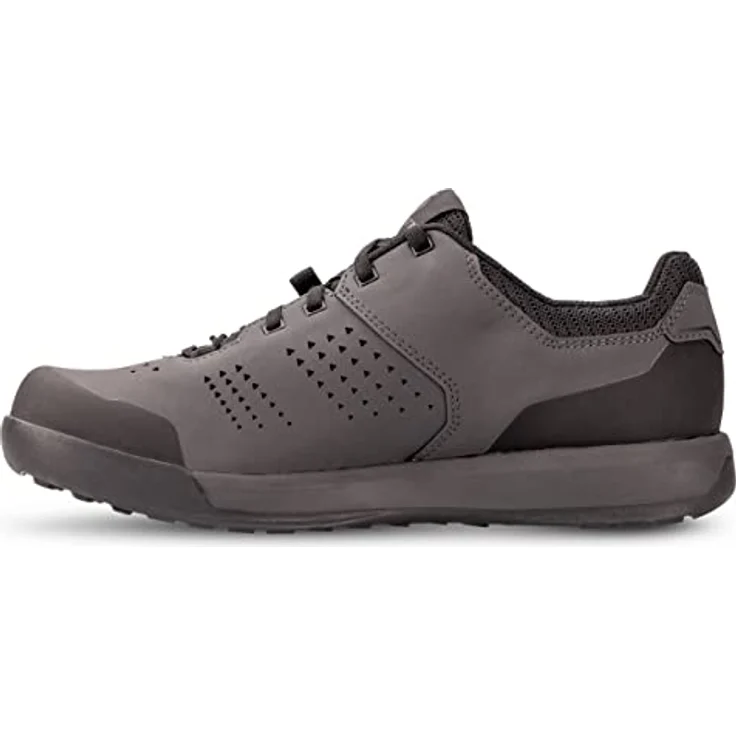 Scott MTB SHR-ALP Lace, Veloschuhe für Mountainbiker, griffige Gummisohle, atmungsaktives Obermaterial, dunkelgrau/schwarz, Größe 44.0 – Bild 4