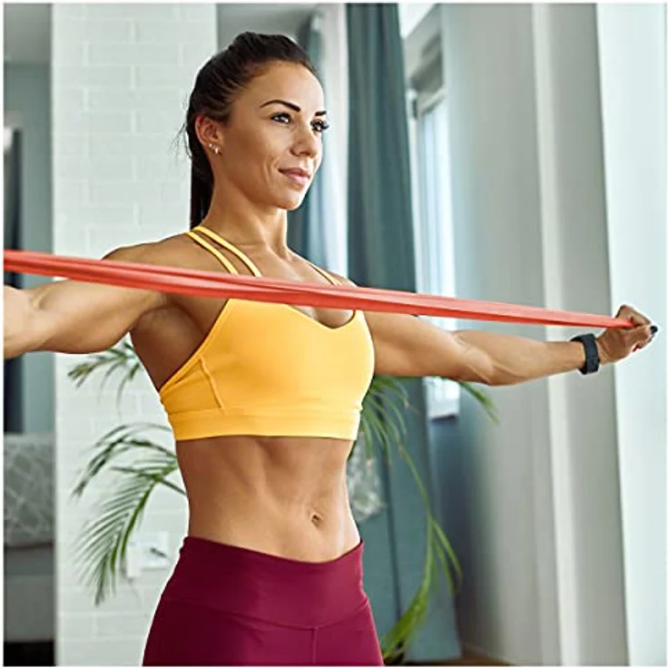 Sanctband Trainingsband 5,5m Pfirsich - extra leicht, hypoallergen, puderfrei, langlebig – Bild 2