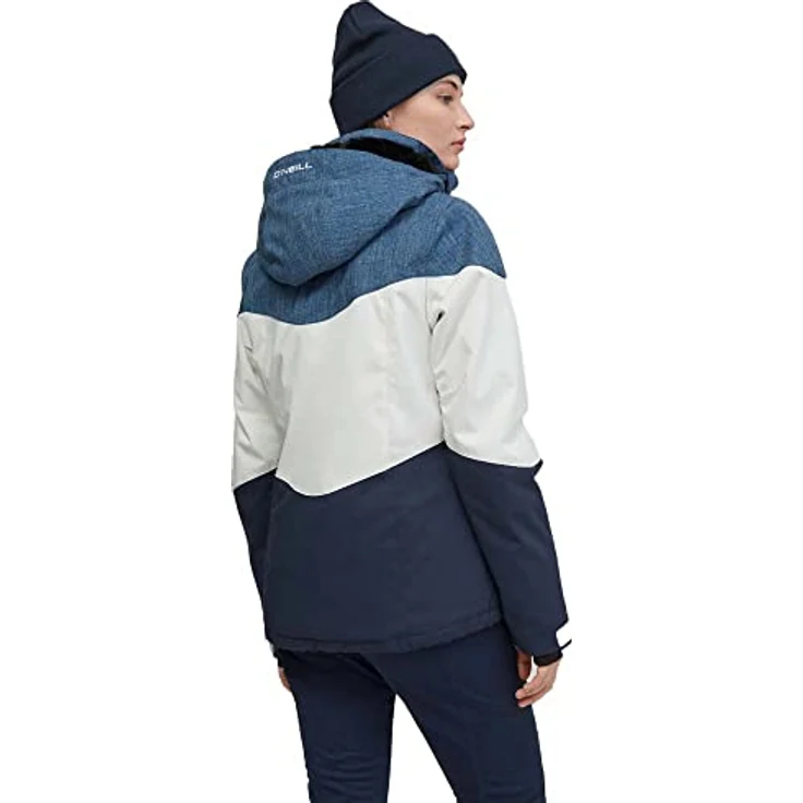 O'Neill Coral Damen Skijacke, wasserdicht, atmungsaktiv, Magma Wärmeisolierung, recyceltes Polyester, Blau, Größe L – Bild 2