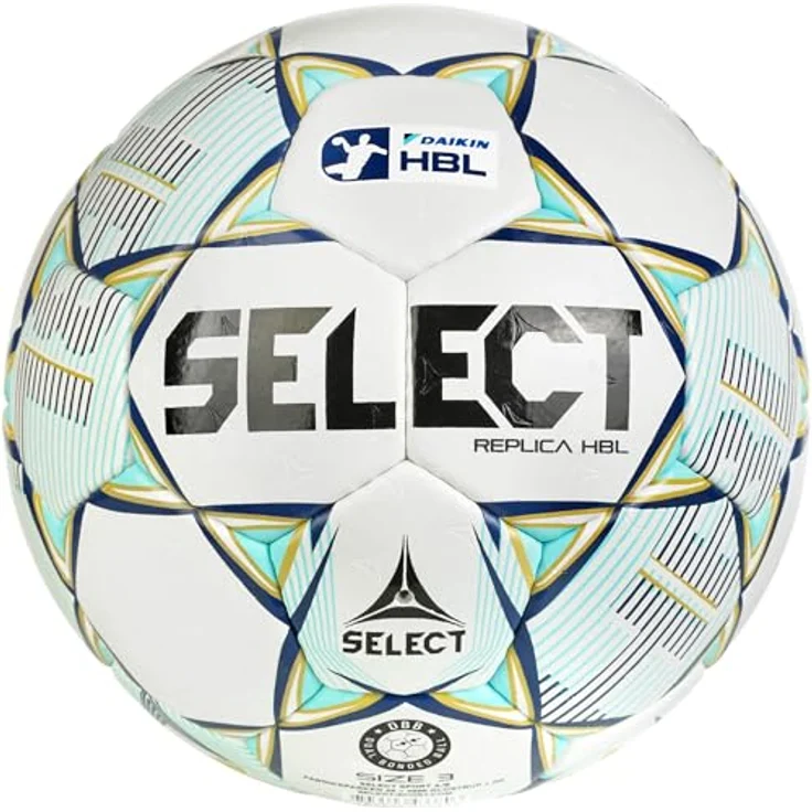 Select Replica HBL V25 Trainingsball grau, Handball in Standardgröße ohne Geschlecht – Bild 3