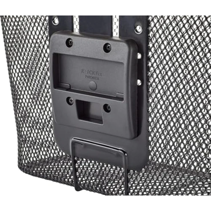 KlickFix KLICKfix Farradtasche Uni Korb Feinmaschiger Reflect, Aus hochwertigem Material, langlebig, rot – Bild 4