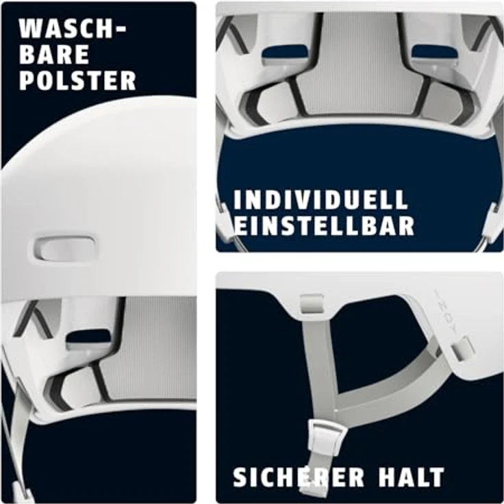 ABUS Fahrradhelm INDY - Dirt-Helm für Dirt, Skate, Slope und MTB - mit optimierter Stoßdämpfung - für Jugendliche und Erwachsene - Größe M, Weiß – Bild 3