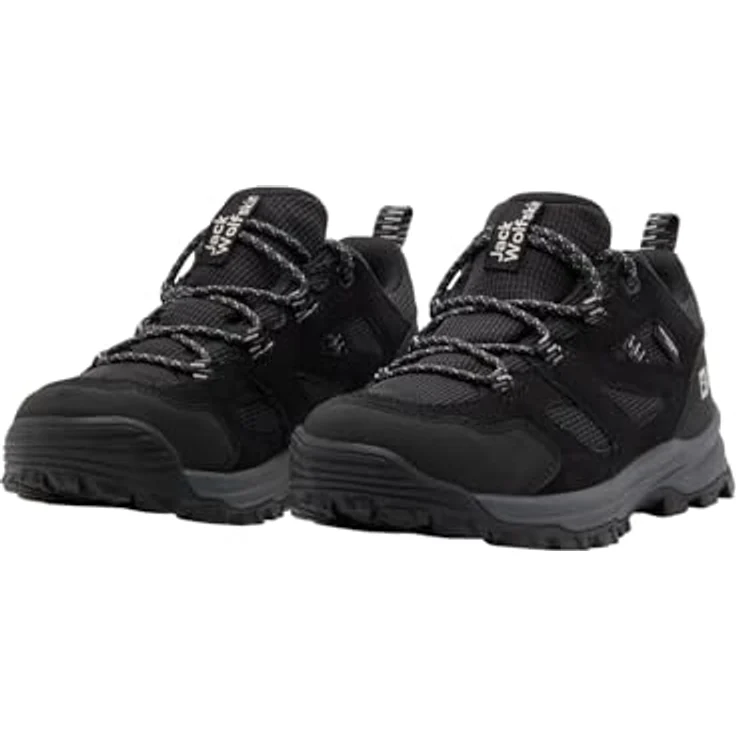 Jack Wolfskin Vojo Tour Texapore Low K, wasserdichte Wanderschuhe für Kinder, Grau – Bild 7