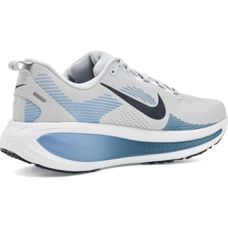 Nike Vomero 18 Laufschuhe, Grey Fog/Dark Obsidian-Off White, maximale Dämpfung, Dual-Density-Mittelsohle, 10 mm Sprengung, Gewicht ca. 325 g – Bild 3