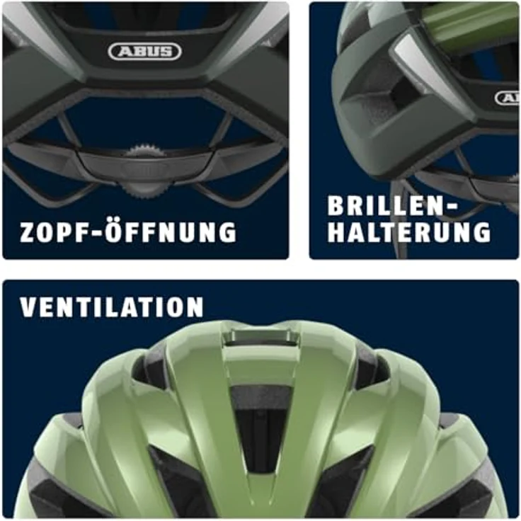 Abus Storm Chaser Opal Green 51 - 55 cm – Bild 5