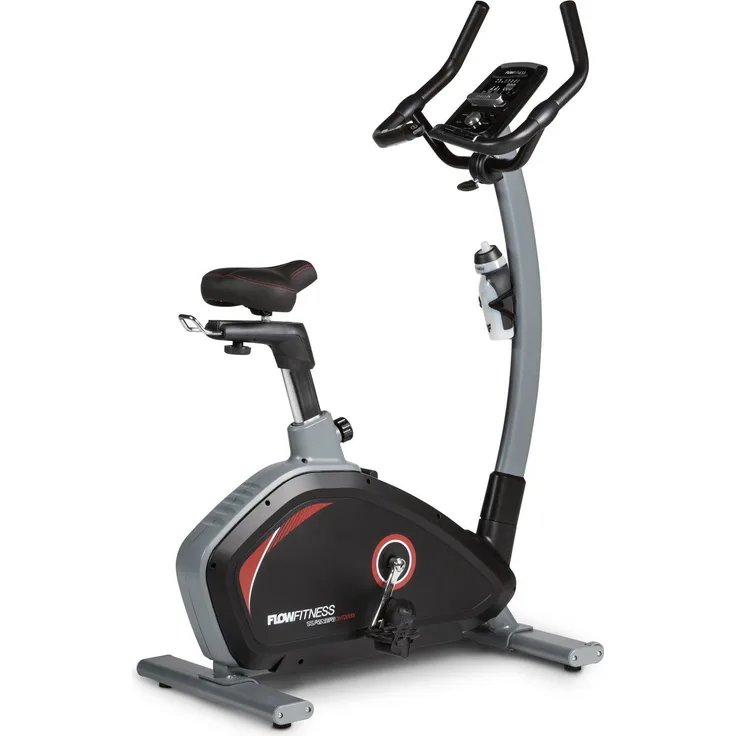 Flow Fitness Turner DHT2000i, Heimtrainer mit Bluetooth und 24 Programmen, ergonomisch verstellbar