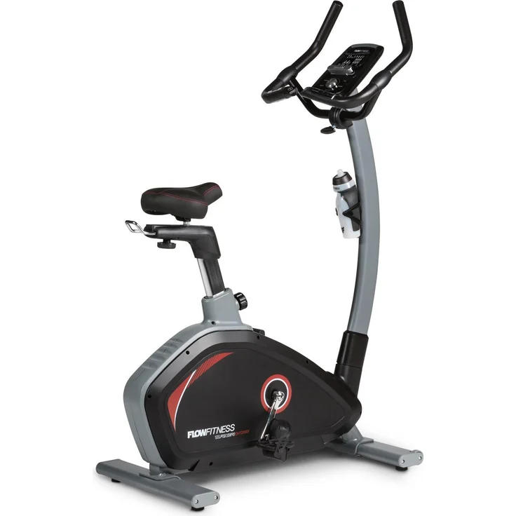 Flow Fitness Turner DHT2000i, Heimtrainer mit Bluetooth und 24 Programmen, ergonomisch verstellbar