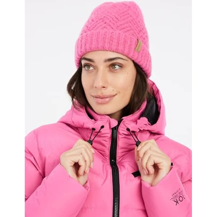 Protest PRTLUCID Jacke, Skijacke für Damen, rosa, Wassersäule 10.000 mm, PFC-frei, aus Recyclingmaterialien, XL – Bild 2