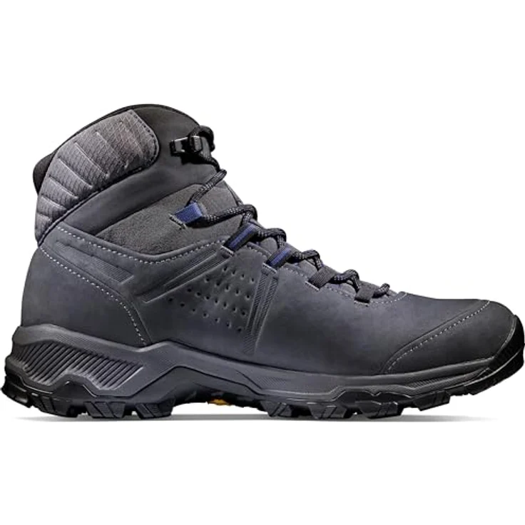 Mammut Mercury IV Mid GTX Men, Wanderschuhe für Herren mit GORE-TEX Membran, Vibram-Sohle, terracare Nubukleder, Grau, Größe 44 – Bild 3