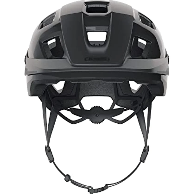 ABUS MoTrip MIPS MTB-Helm, Hochwertiger Fahrradhelm mit MIPS-Aufprallschutz, für Damen und Herren, Schwarz Glänzend, Größe L – Bild 2