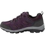 Jack Wolfskin VOJO 3 TEXAPORE LOW W, Wanderschuh für Damen mit griffiger Gummisohle und TEXAPORE CORE-Gewebe, schwarz
