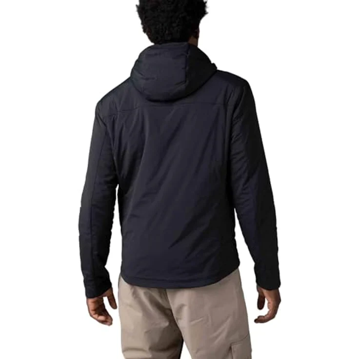 Rossignol Opside Hoodie Jacke, Herrenskijacke mit atmungsaktiver Primaloft® Black-Isolierung, schwarz, Größe L – Bild 2