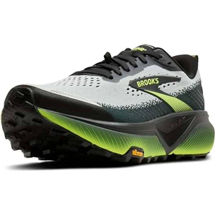 Brooks Cascadia 20, Trailrunning Schuhe mit robuster Sohle und optimaler Traktion, grau-schwarz – Bild 1