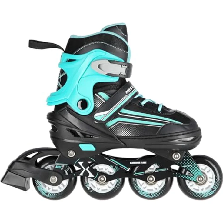 Nils NH18190 Extreme, Inline Skates mit Aluminiumkufe, ABEC7-Rädern und vierstufiger Größenverstellung (29-33) – Bild 3