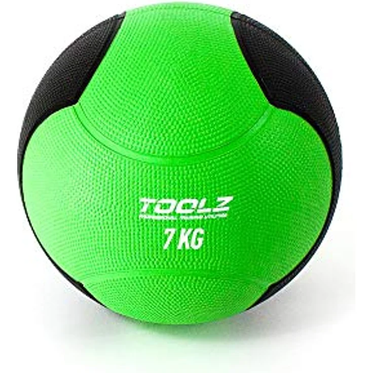 TOOLZ 7 Kg Medizinball für effektives Krafttraining - Medicine Ball für das Schnellkraft-, Explosivkraft- und Kraftausdauertraining – Bild 2