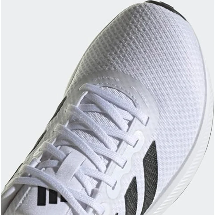 adidas Runfalcon 3.0, Laufschuh mit Cloudfoam Dämpfung und atmungsaktivem Obermaterial, Weiß – Bild 4
