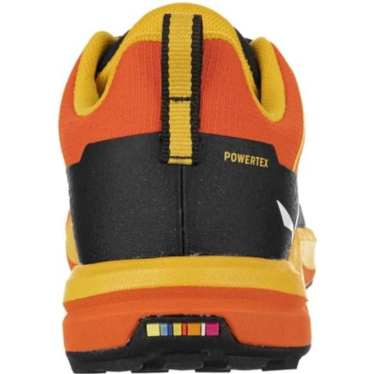 Salewa Wildfire 2 PTX, wasserdichter Kinder Wanderschuh mit Pomoca™-Außensohle, rot/orange – Bild 7