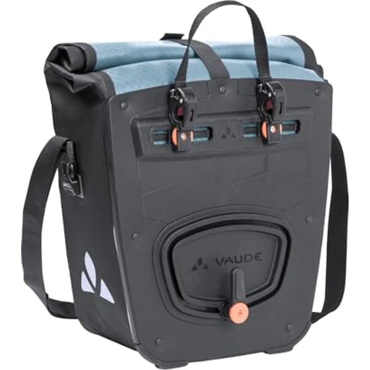 Vaude Aqua Front (Recycled), Velotasche mit 28 l Stauraum, wasserdicht, QMR 2.0 Befestigungssystem – Bild 2