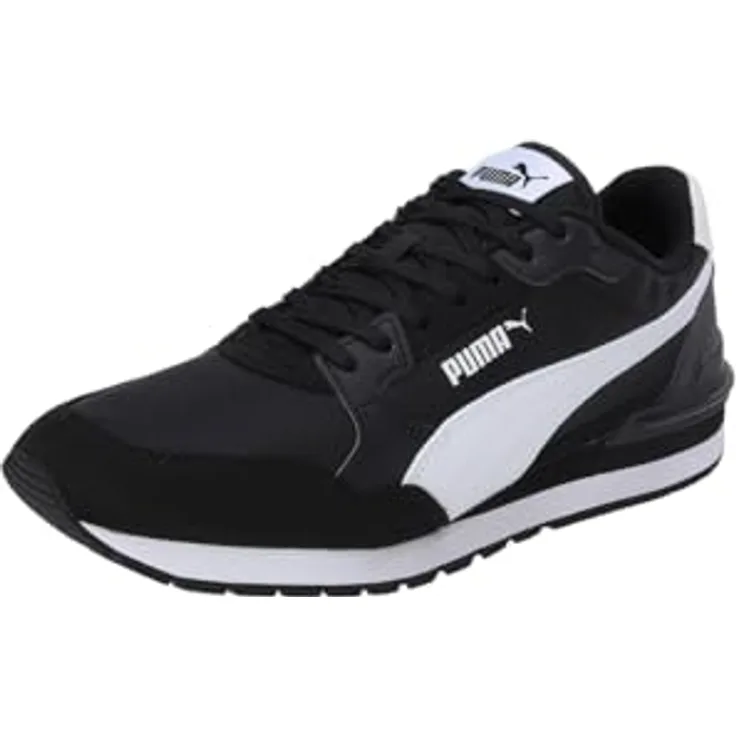 Puma ST Runner v4 Full NL, Unisex Sneaker in Schwarz mit Schnürung, Schuhgröße 38 EU