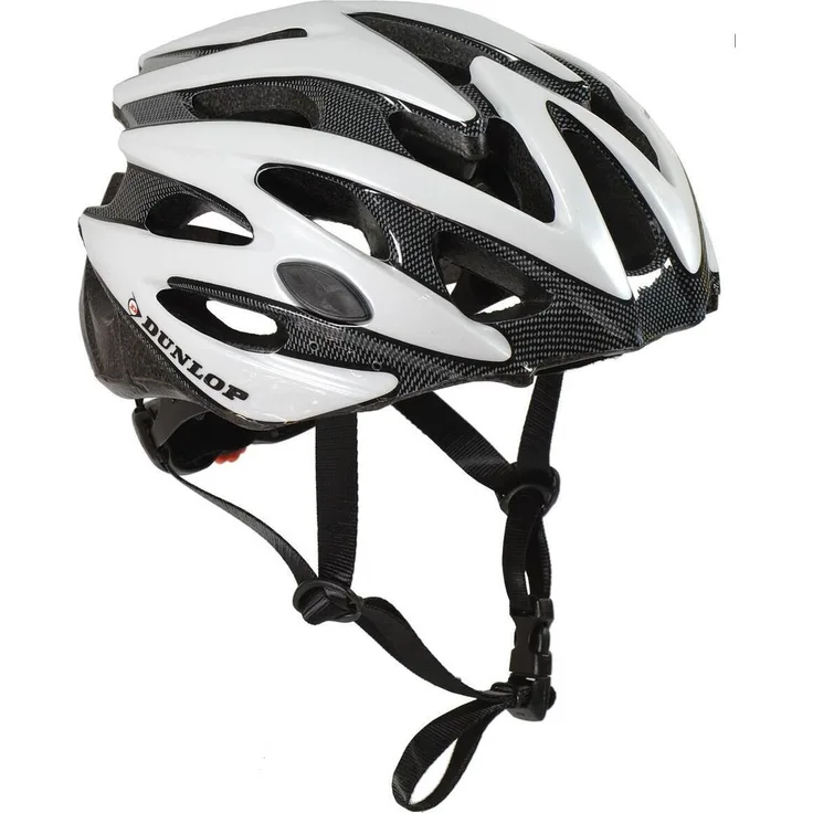 Dunlop MTB Grau, Verstellbarer Fahrradhelm mit Speziellen Visier und CE-Zertifizierung, Größe M (55-58 cm)