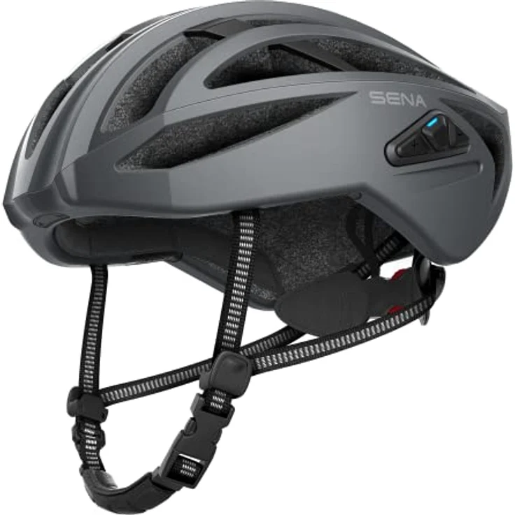 Sena R2 matt grau Größe S Rennrad Smart Helm – Bild 2