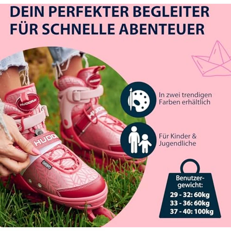 Hudora, Inline Skates, (33, 34, 35, 36) – Bild 6