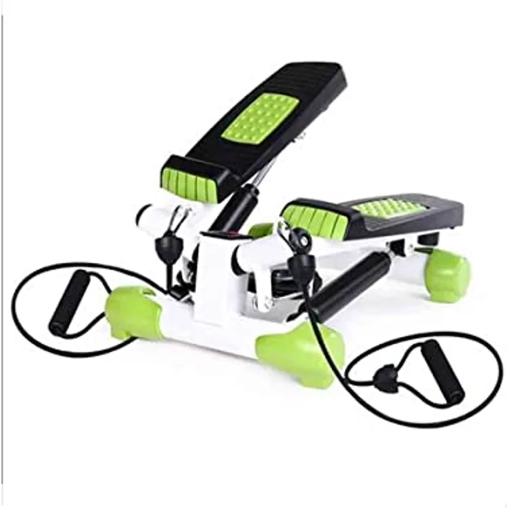 HMS Stepper Fitness Heimtrainer Drehstepper Sidestepper Computer LCD S3033, schwarz