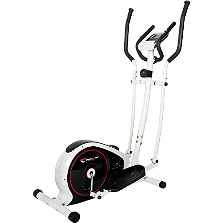 Christopeit Sport Crosstrainer CT 3 Silber – Ellipsentrainer - 8-stufiger Widerstand, Pulsmessung, 7kg Magnetbremssystem - Preisvergleich – Bild 2