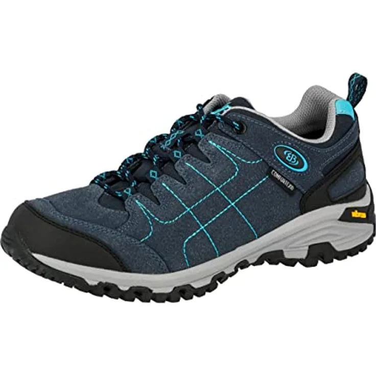 BRÜTTING Mount Shasta Low, Outdoorschuh mit Synthetik-Obermaterial, Wechselfußbett und robuster Gummi-Laufsohle