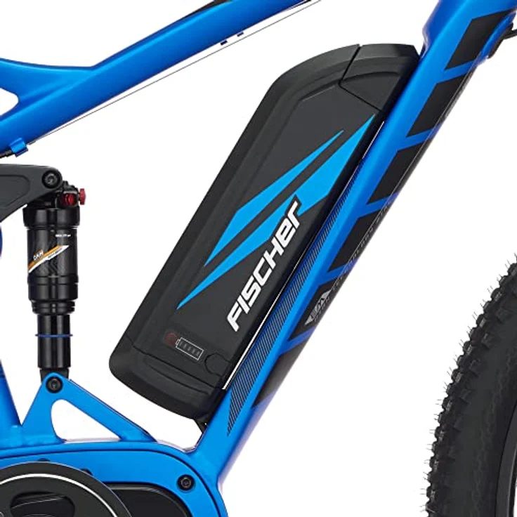 Fischer E-Mountainbike MONTIS EM 1862 Elektrofahrrad, RH 48 cm, Mittelmotor 80 Nm, 48 V Akku, brilliantblau matt, 557Wh - Preisvergleich – Bild 2