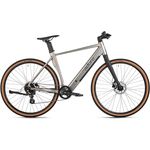 Adore E-Citybike 28" Alu Urban Bike UBR-770 mit Heckmotor 30NM / 10Ah, Stahlgrau matt