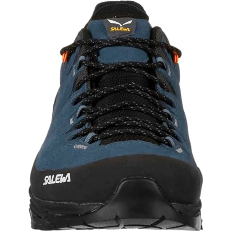 Salewa Alp Trainer 2 Mid, Herren Wanderschuhe mit Vibram® Sohle und 360°-Gummirand, Blau, Größe 46.5 – Bild 6