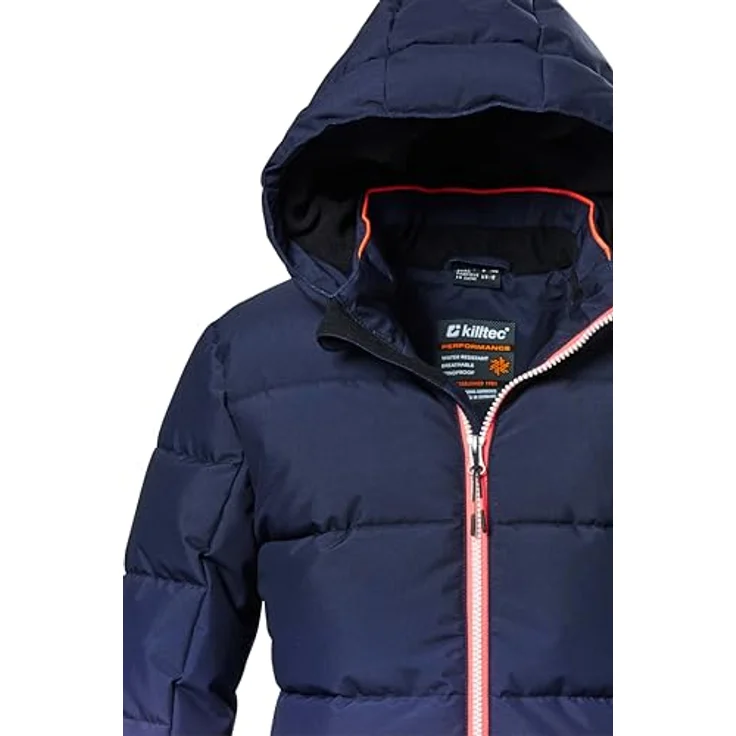 Killtec KSW 330 GRLS Ski QLTD Jacke, wasserabweisend und atmungsaktiv, lavendel, Größe 140 – Bild 3