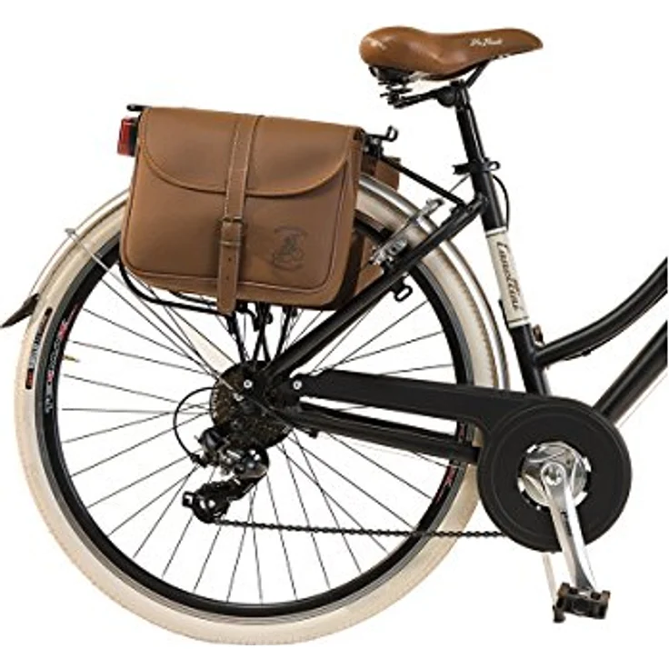 Via Veneto by Canellini Citybike CTB Donna Vintage Retro Aluminium (Schwarz, 46), 6-Gang Shimano TX50, 28 Zoll – Bild 2